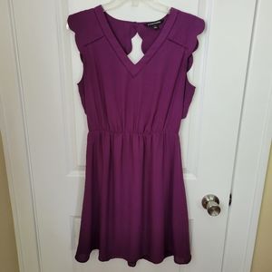 41 Hawthorn Midnight Scallop Detail Dress